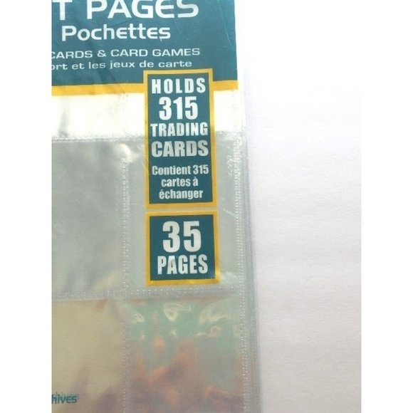 Ultra Pro 35 Pack of 9-Pocket Pages - Picture 9 of 12